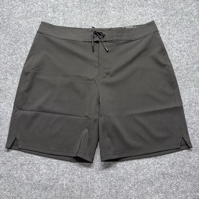 #ad Western Rise Mens Nomad Boardshorts Sz 36 Black Stretch Tech Performance NWT $35.00