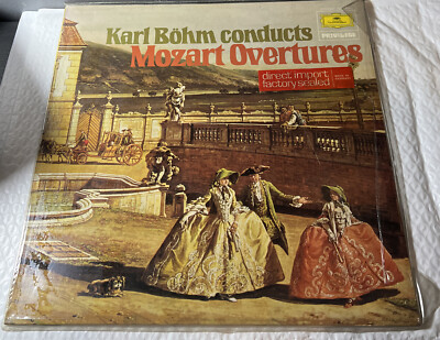 Karl Bohm Conducts Mozart Overtures LP