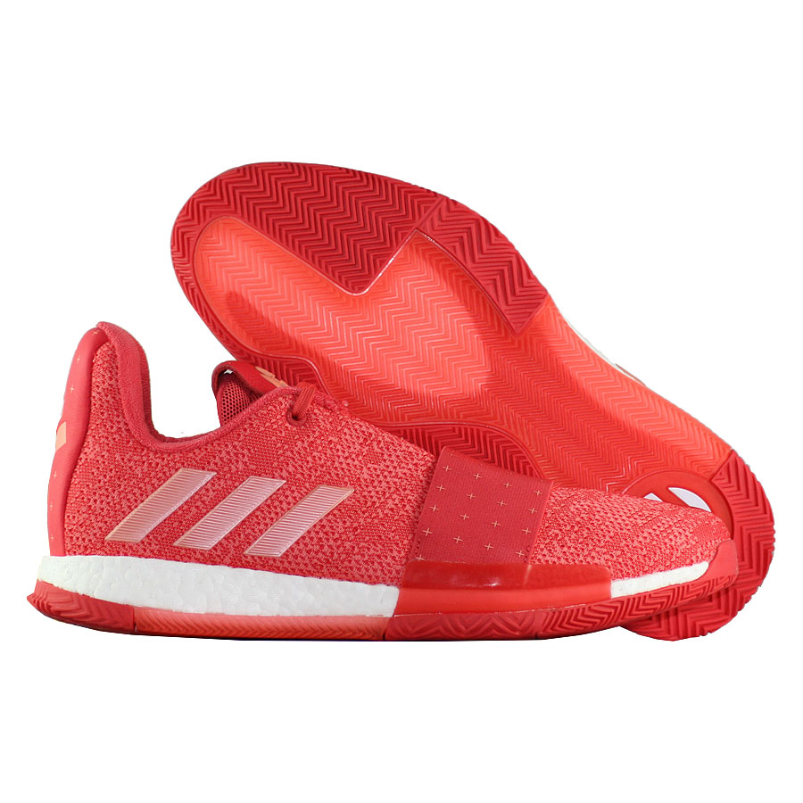 Adidas Harden Vol. 3 Invader Red Coral Pink D96990 Men 10 Boost