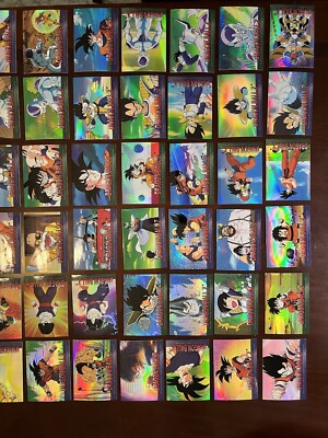 2000 Artbox Dragon Ball Z Holochrome Chromium Archive Base Card