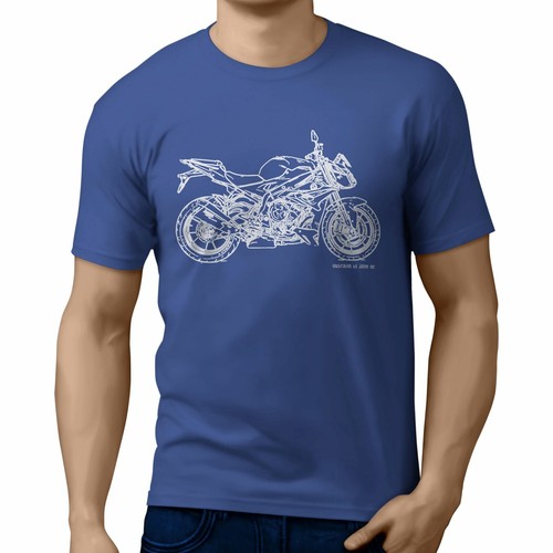 Camiseta para ventilador de motocicleta JL Illustration for a BMW S1000R 2017 - Imagen 2 de 24
