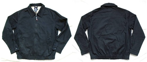 Vintage 90s Chaps Mens Medium Black Harrington Jacket - Picture 7 of 7