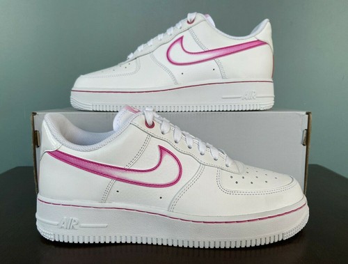 Nike Air Force 1 '07 White Fireberry 