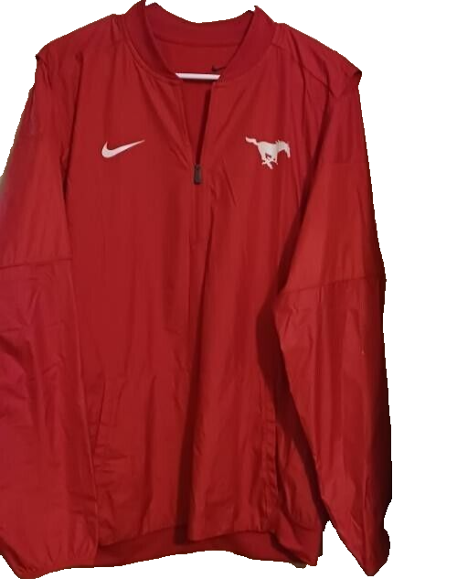 Giacca a vento uomo ragazzo Nike colore rosso bianco pony ed emblema Nike taglia media