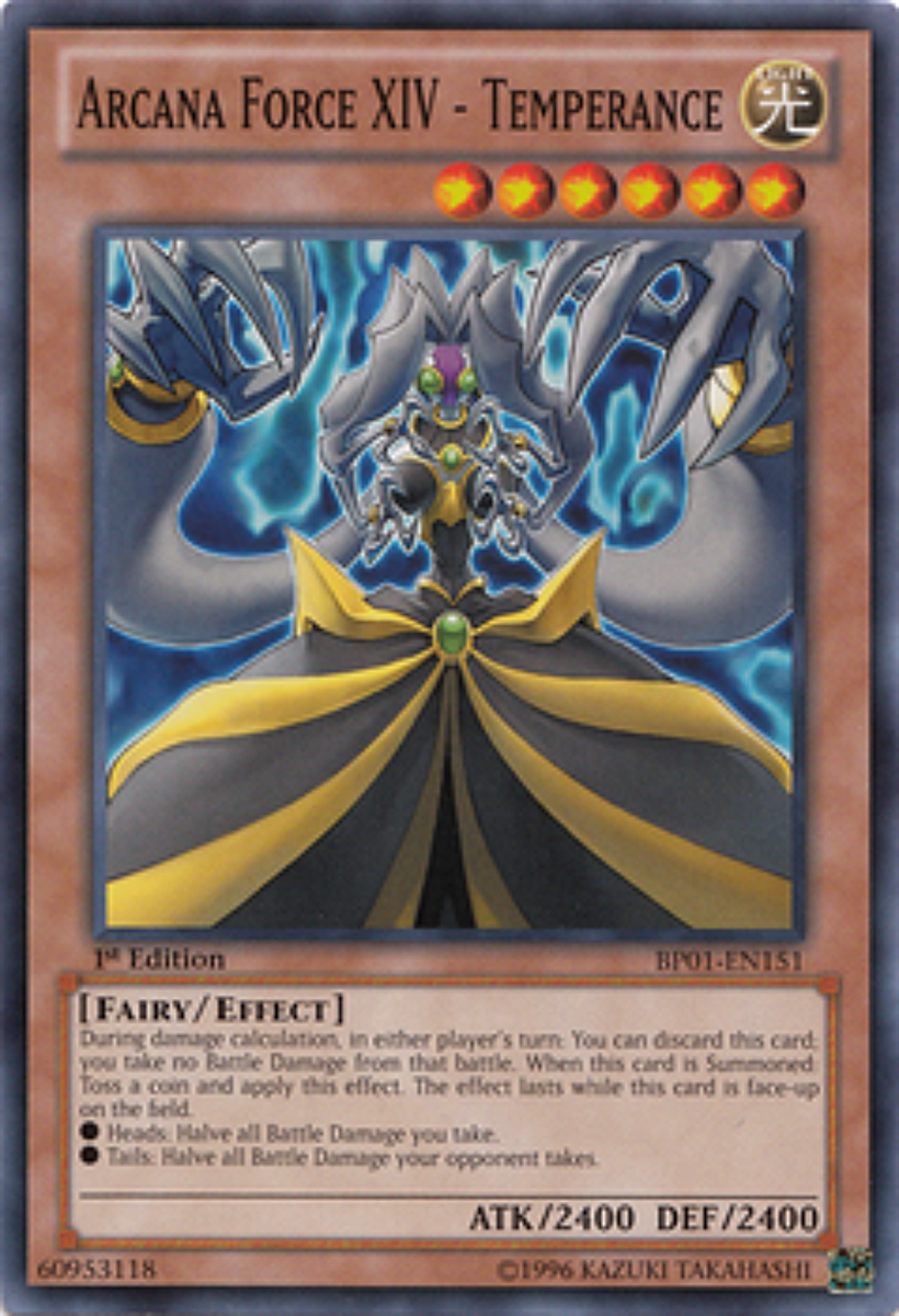 Arcana Force XIV - Temperance BP01-EN151 X 1 Near Mint Common