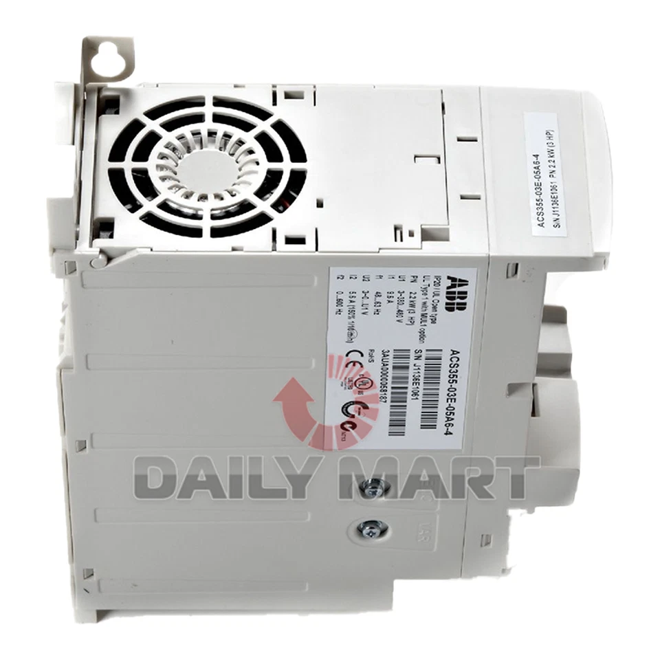 Inversor 2.2KW 380V usado e testado ABB ACS355-03E-05A6-4 - Imagem 2 de 2