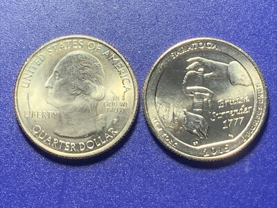 2015 Saratoga P/D Quarter (2 coin)