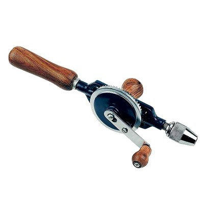 Double Pinion 1/4" Hand Drill Chuck Wooden Handle Intricate Drilling ...