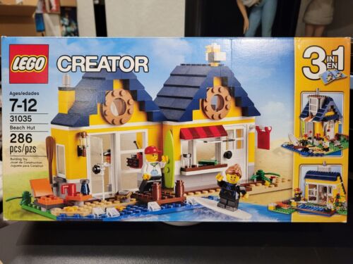 LEGO 31035 - Creator Beach Hut, brand new and sealed, retired, slight box wear - Picture 1 of 5