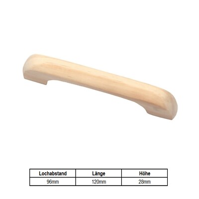 Möbelgriff Schubladengriff Küchen Holz Holzgriffe Möbelgriffe Eiche Geölt