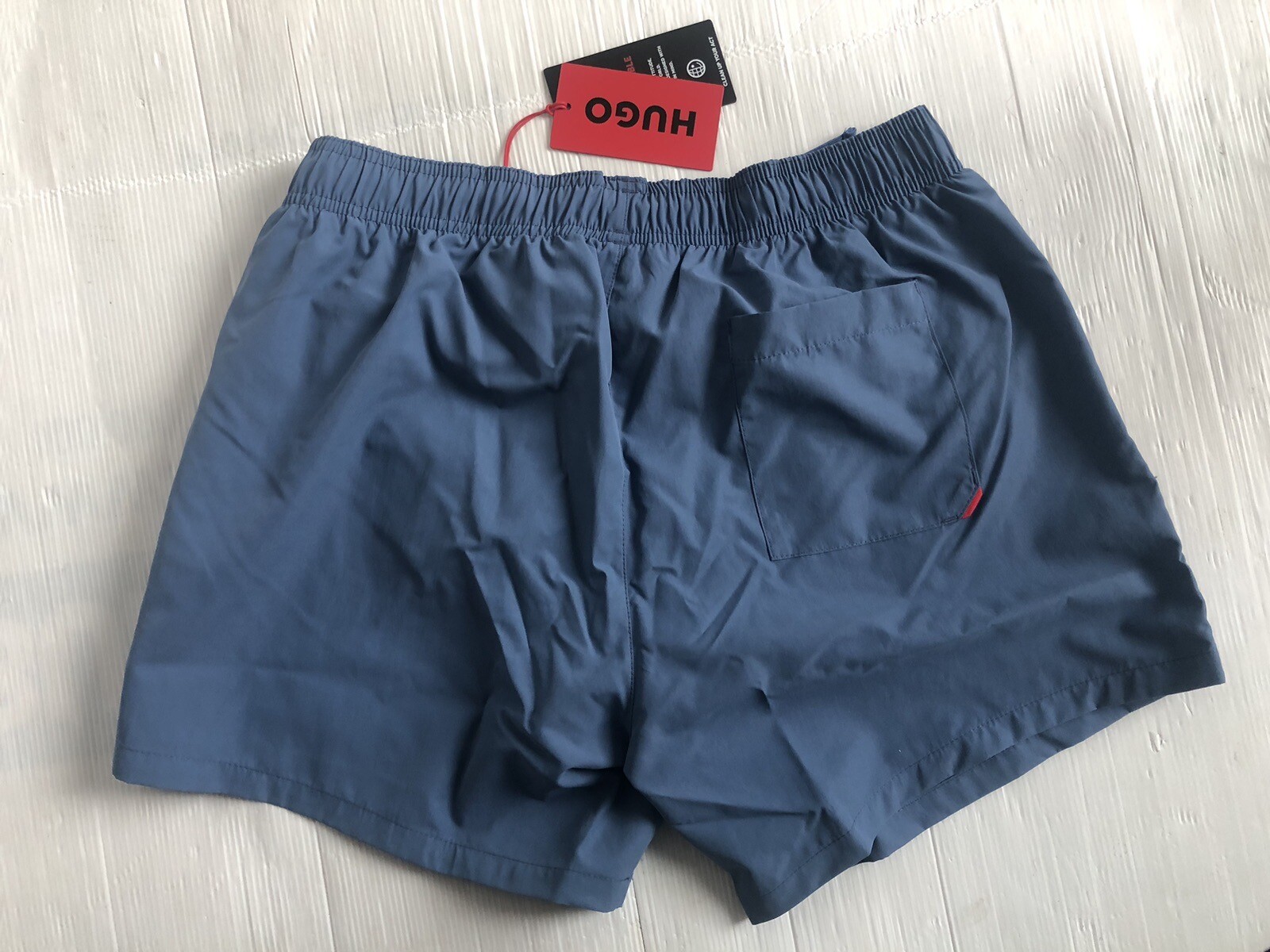 Hugo Boss Swim Shorts Blue Medium 3032 Waist New eBay