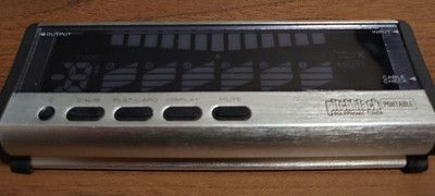 KORG Pitchblack Portable Tuner PB-04 Silver Used from Japan