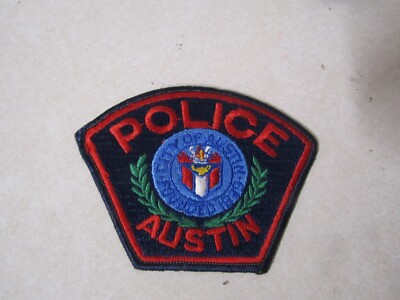 PATCH LAW ENFORCEMENT POLICE DEPARTMENT CITY OF AUSTIN TEXAS LIGHT BLUE ...