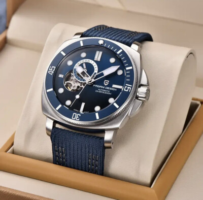 PAGANI DESIGN Brand Sports Men Mechanical Watch Fashion Sapphire 200M Waterproof