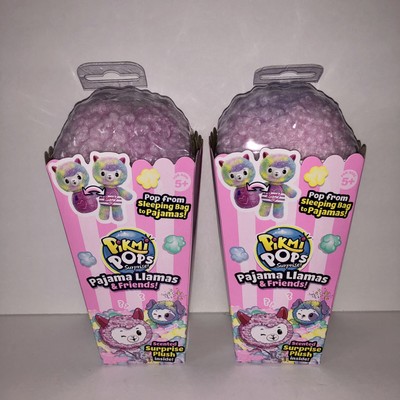 NEW Pikmi Pops Surprise Pajama Llamas & Friends Lot of 2 Popcorn Sleeping Bag 630996754924 | eBay