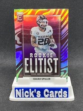 2022 Donruss Elite - Rookie Elitist #RE-7 Isaiah Spiller Texas A&M Aggies