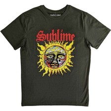 Sublime Unisex T-Shirt: Yellow Sun (X-Large)