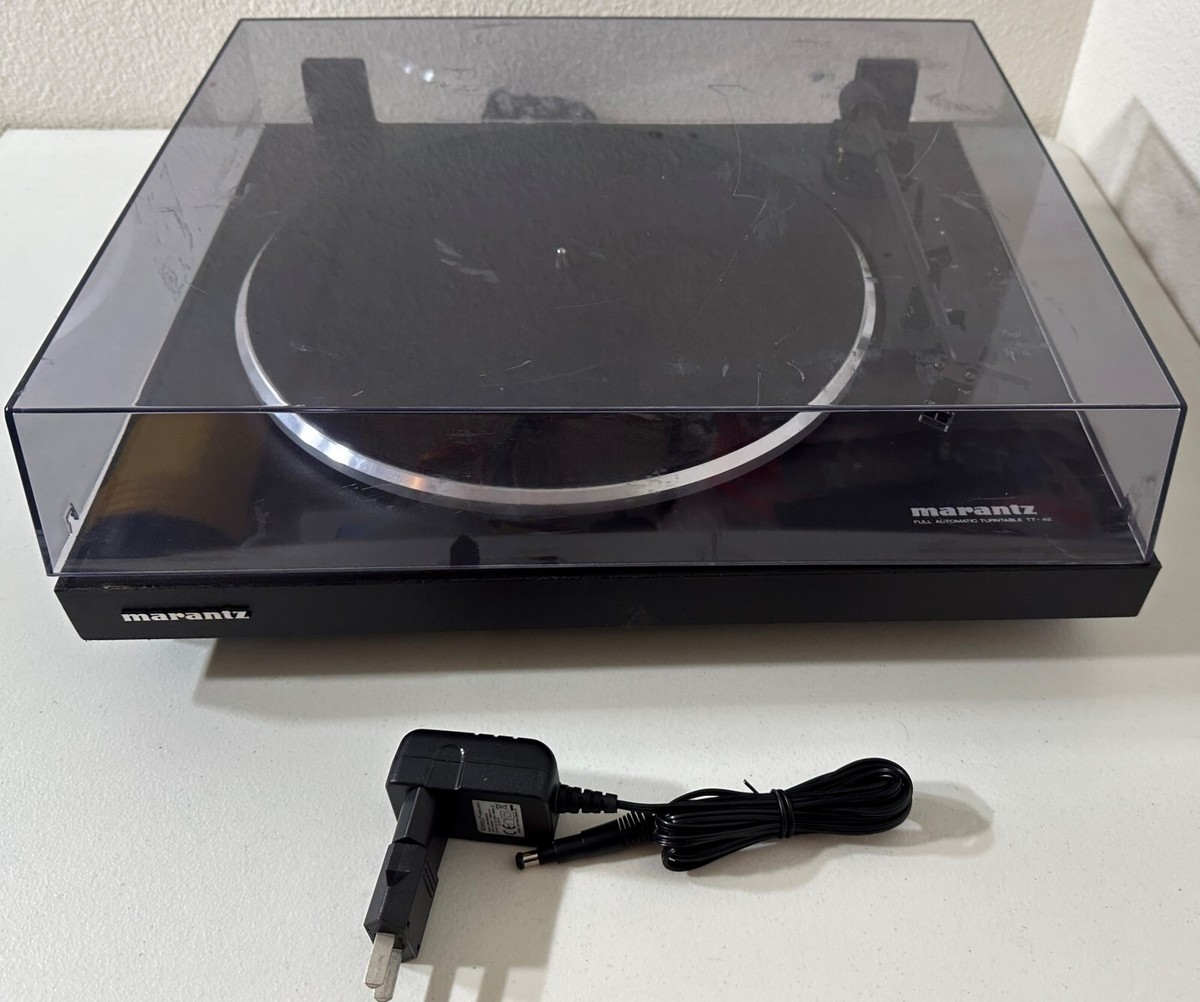 Marantz TT42P/u1b Turntable/Record Player Black Belt