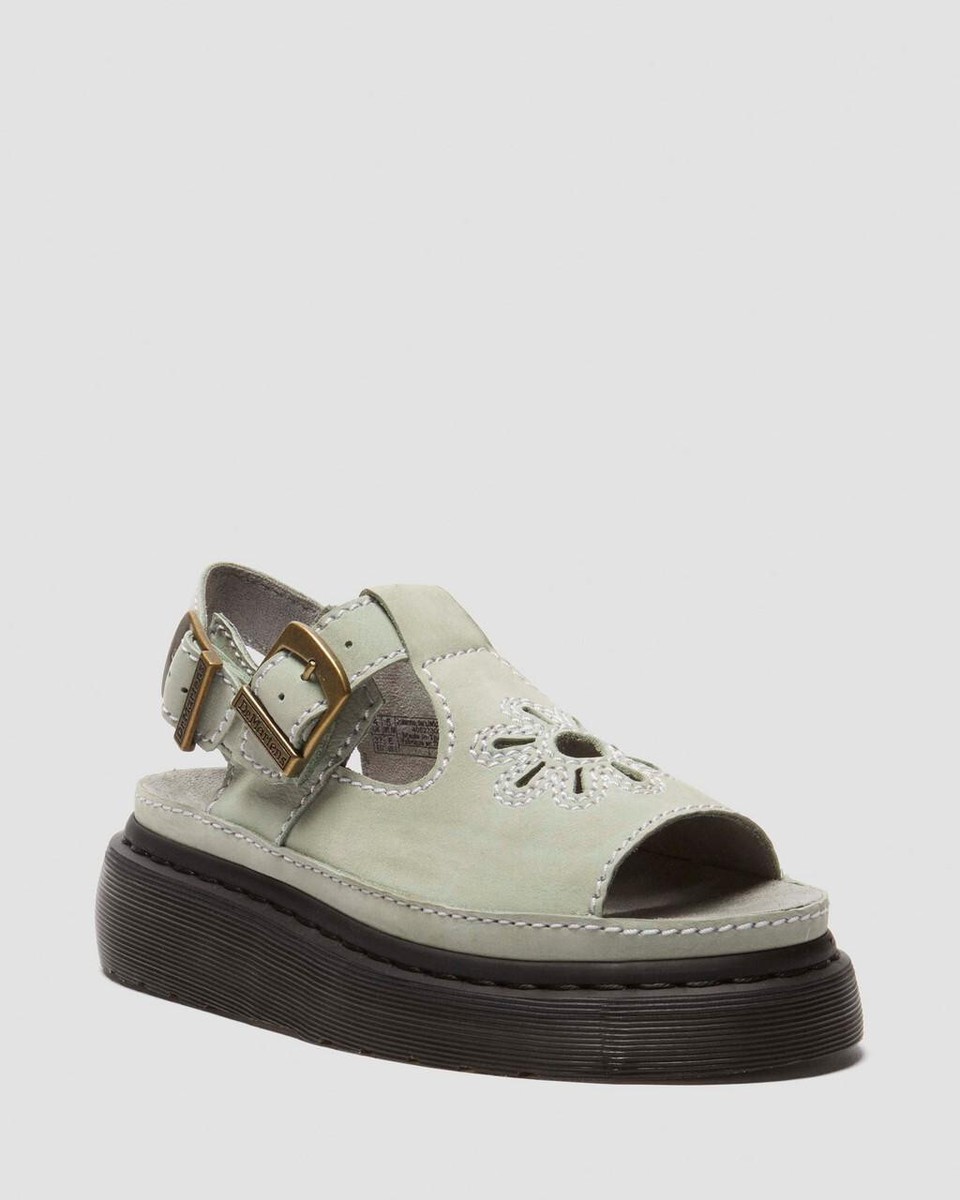 Dr. Martens Women's Dunnet Flower Buttersoft Leather Sandals