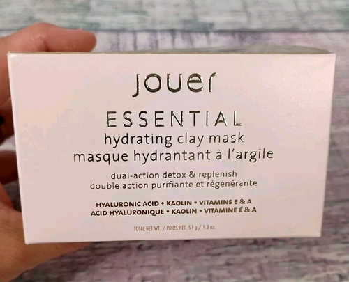 NEW Jouer Essential Hydrating Clay Mask 1.8 oz, Dual Action Detox & Replenish - Picture 7 of 11