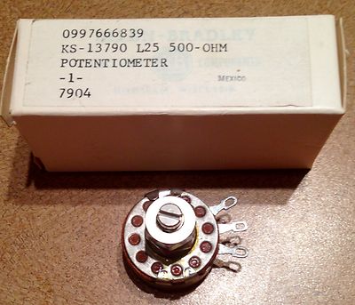 【ビンテージ希少】Allen-Bradley 500K-OHM typeJ Allen-Bradley Industrial Potentiometers for sale | eBay その他