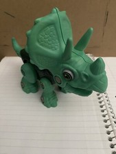 Take Apart Dinosaur Triceratops Green Dino Building Toy STEM Figure Learning