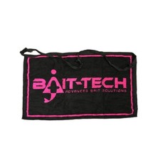 Bait Tech Apron Towel Black & Pink - Coarse Fishing Accessory - Free Delivery