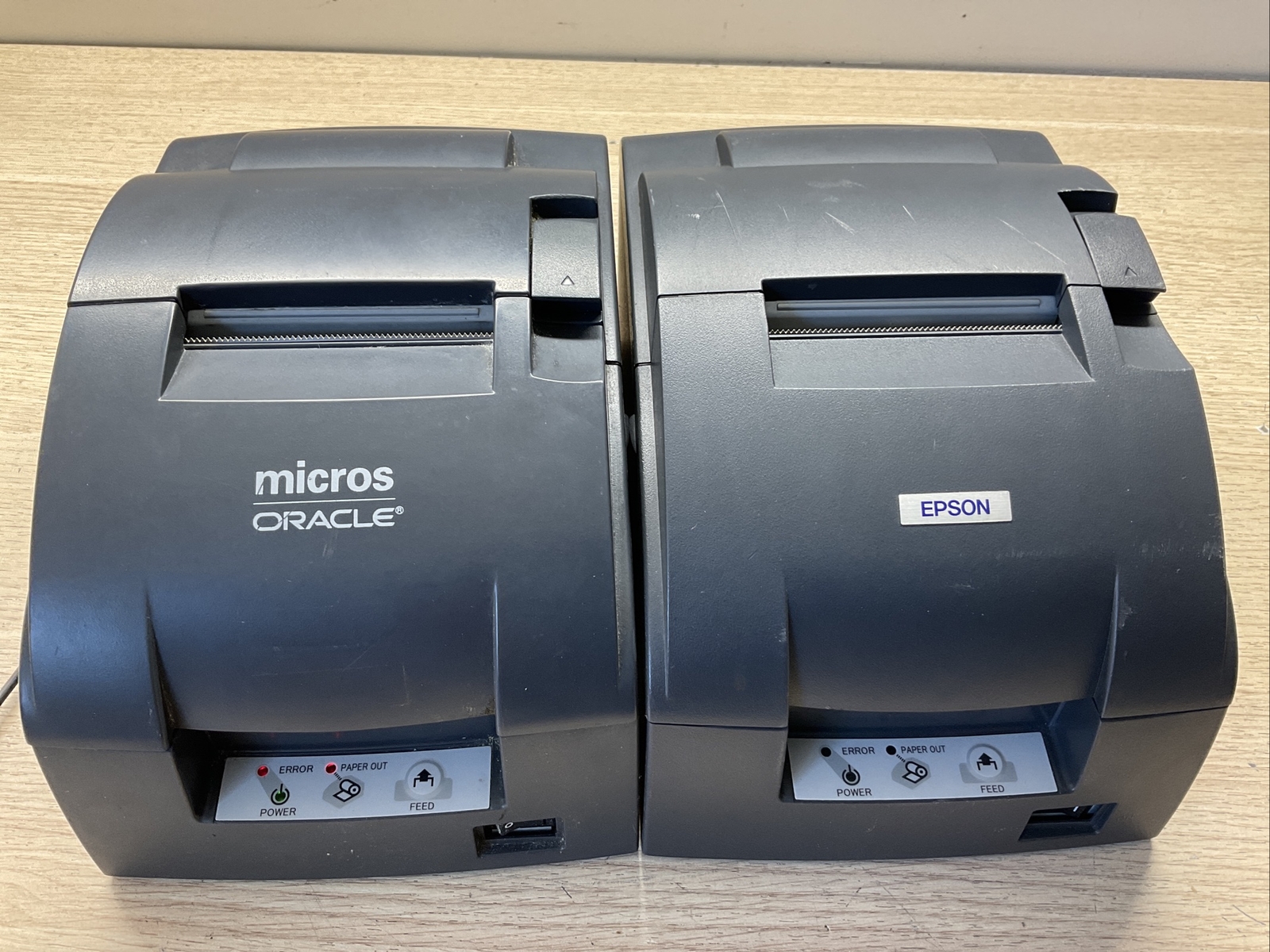 Epson TMU220B M188B Kitchen Receipt Printer / LOT OF 2 / FRA160 eBay