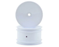 Team Associated 12mm Hex 2.2 Rear Hex Wheels (2) (White) [ASC9695]