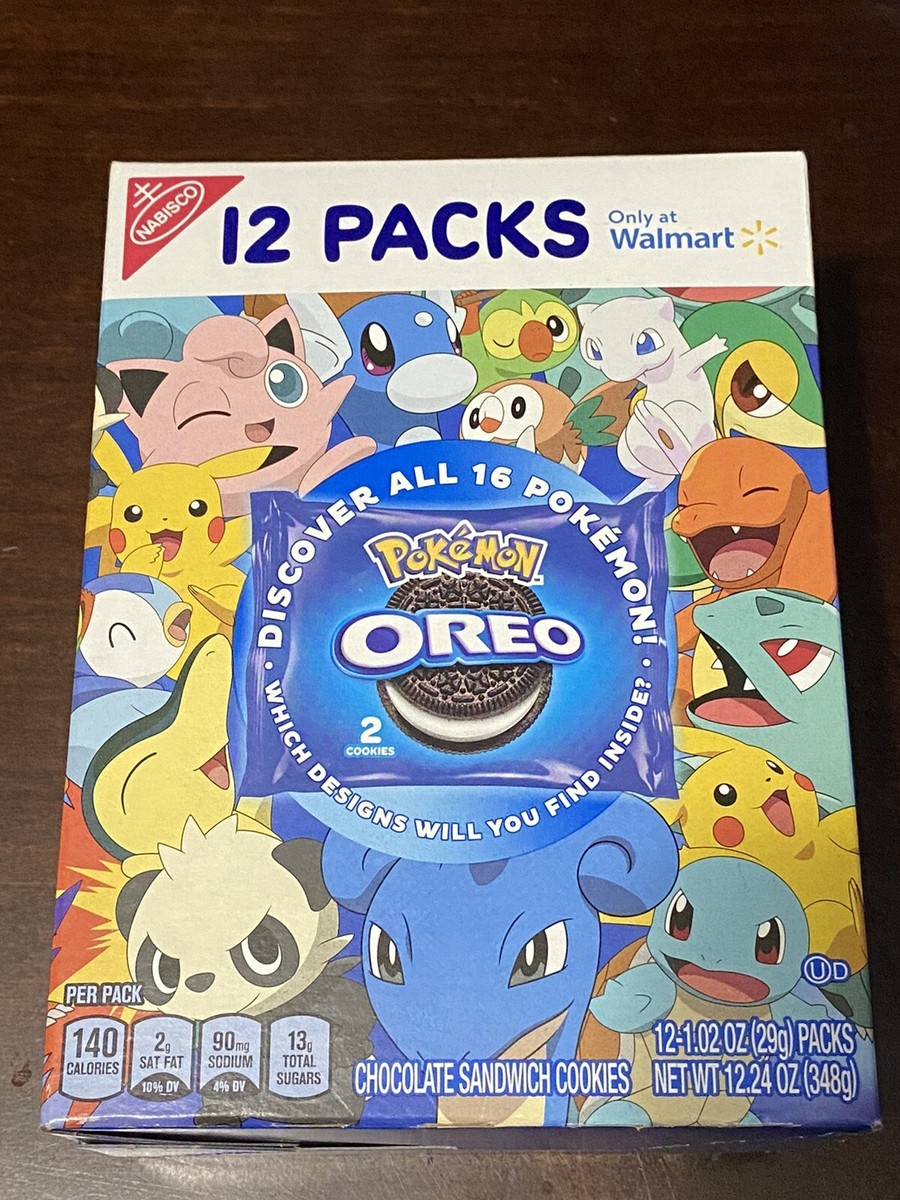 pokemon oreo cookies Walmart limited edition Australia