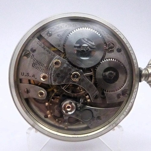 SUPER WALTHAM VANGUARD 23 JEWELS 16S IN WALTHAM DISPLAY CASE - SERVICED - Picture 4 of 6