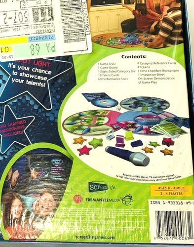 American Idol All Star Challenge El Juego DVD por Screenlife -Nuevo Precintado - Imagen 4 de 4