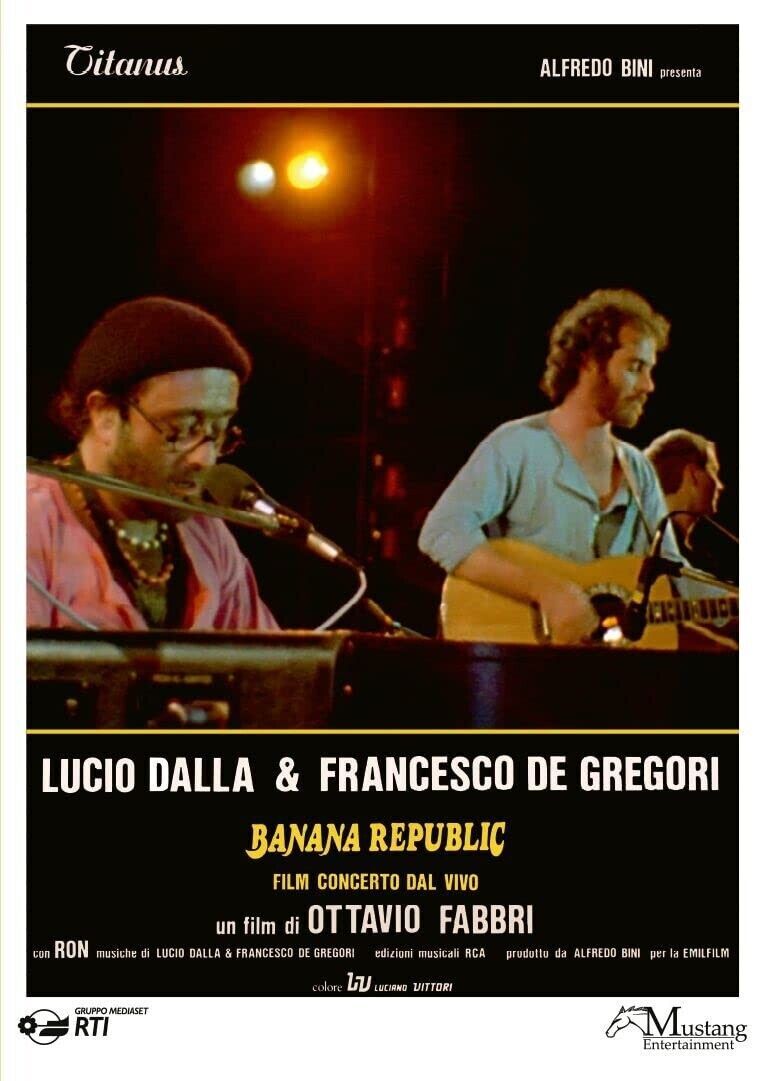 Dvd BANANA REPUBLIC Lucio Dalla Francesco De Gregori nuovo sigillato 1979