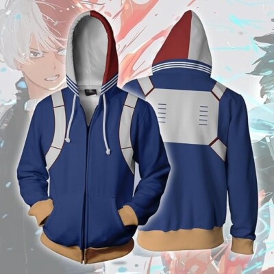 Anime Sudaderas Boku No Hero Capucha My Hero Academia Sudaderas