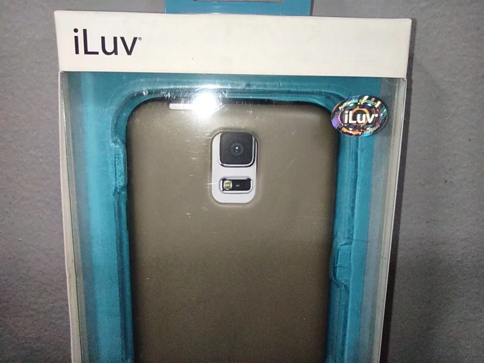 Funda protectora para teléfono celular iLuv New York Gelato suave flexible negra Samsung Galaxy S5 Foto 4 de 4