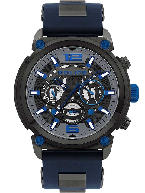 police pl14378jsu 13p armor men s 50mm 5atm
