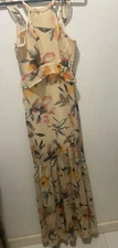 BCBGeneration Floral Long Dress size 2
