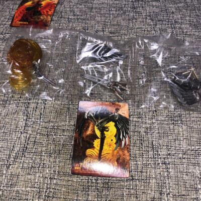 Set of 4 Final Fantasy Figure Creatures Archive Chromium