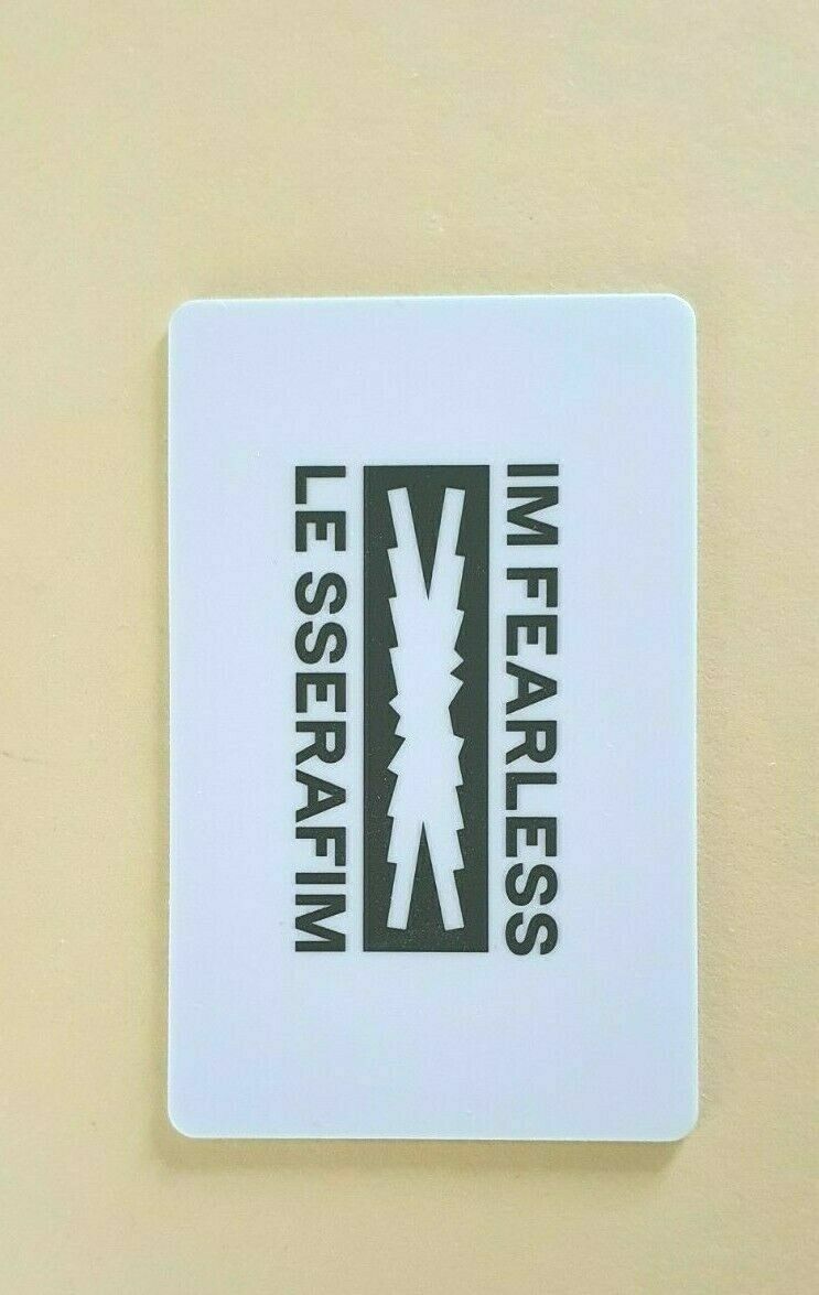 Le Sserafim 1st Mini Album Fearless Official Photocard Chaewon