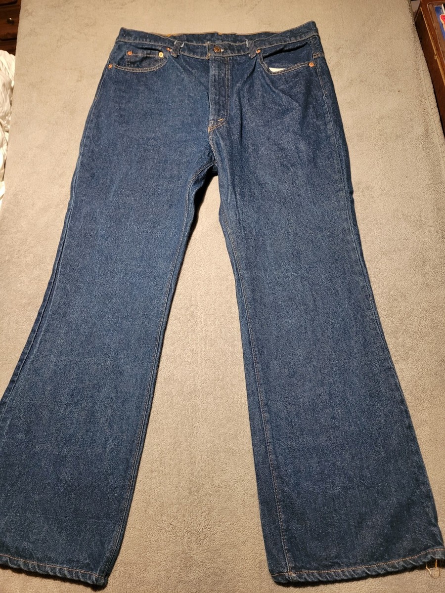 Vtg 1980 Levi's Jeans 517-0217 Mens 36x29 Boot Cut Talon 42 Vtg 1980 Levi's Jeans 517-0217 Mens 36x29 Boot Cut Talon 42