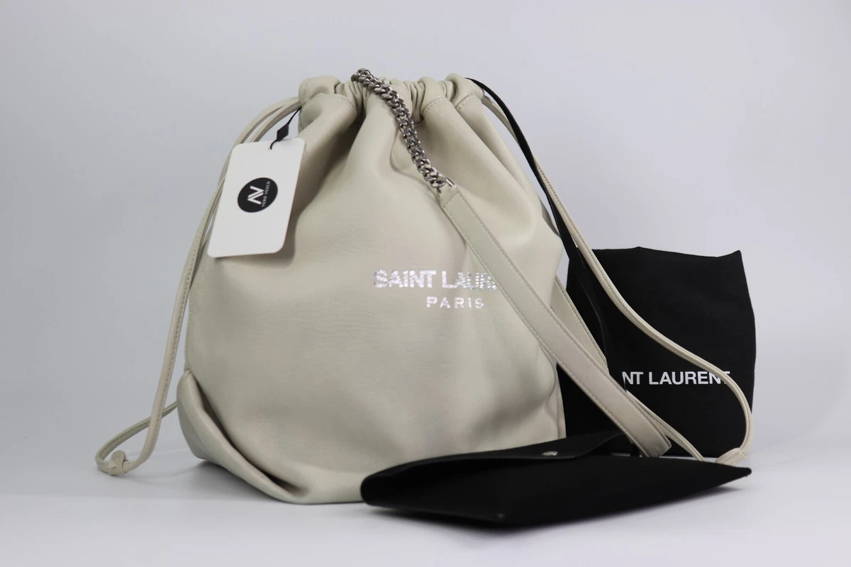 Saint Laurent Drawstring Leather Exterior Bags & Handbags  display picture 2