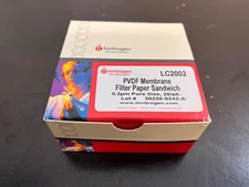 Invitrogen PVDF Membrane Filter Paper Sandwich 0.2 um (83 x 73 mm) 20/pk LC2002