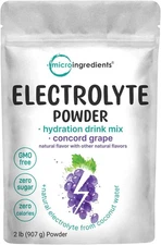 Micro Ingredients Hydration Electrolyte Powder, 2 lb 32.05 Ounce (Pack of 1) 
