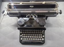 Antique Rare Royal Extra Wide Carriage Typewriter Functions thumbnail