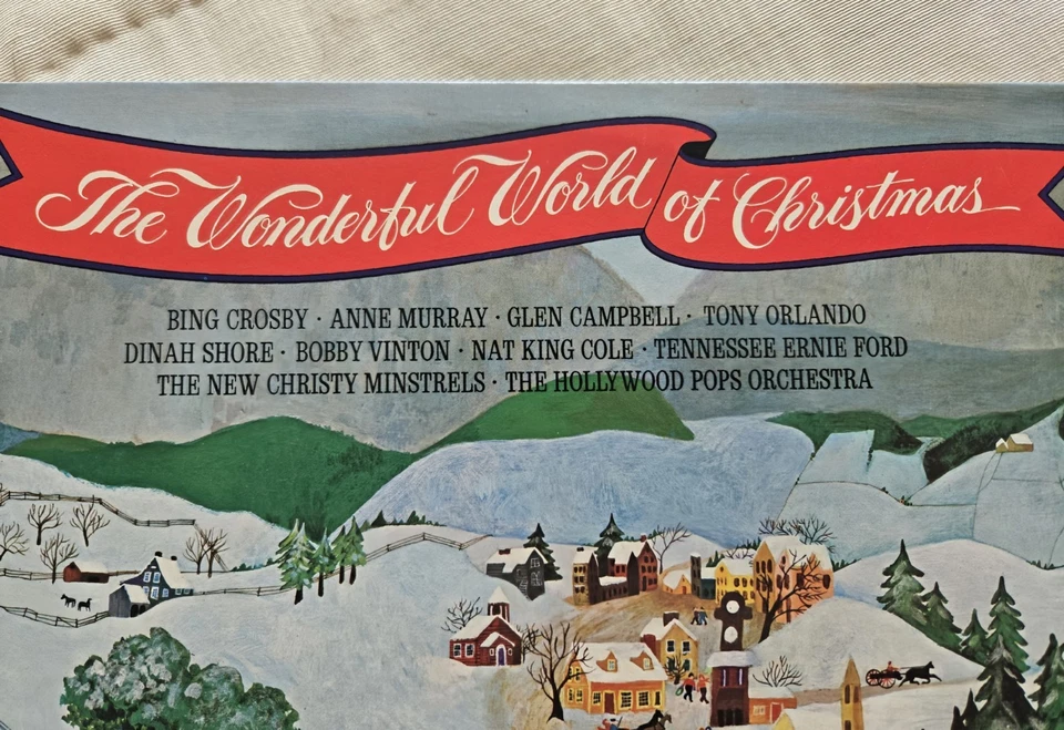 vintage 1975 - The Wonderful World of Christmas - vinyl LP holiday music Capitol - Image 2 of 4
