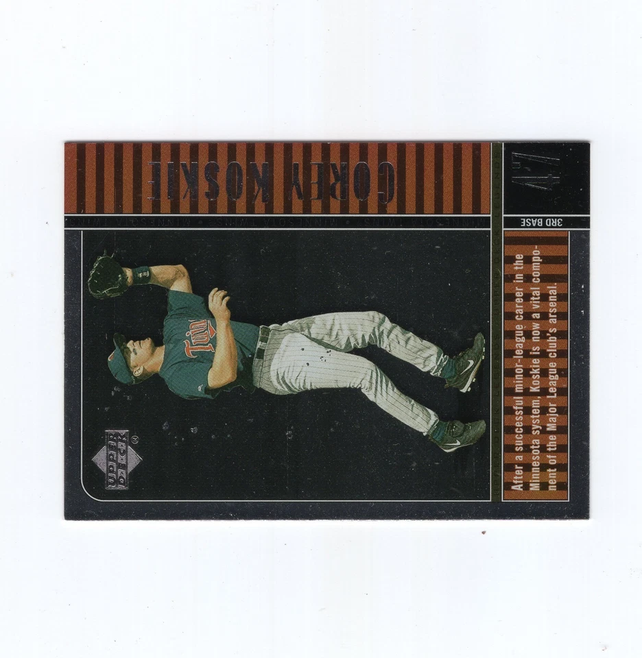 Upper Deck Legends #79 Corey Koskie 2000 colección conmemorativa Foto 2 de 4