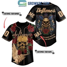 Deftones I Watched You Change Into A Fly Personalized Baseball Jersey