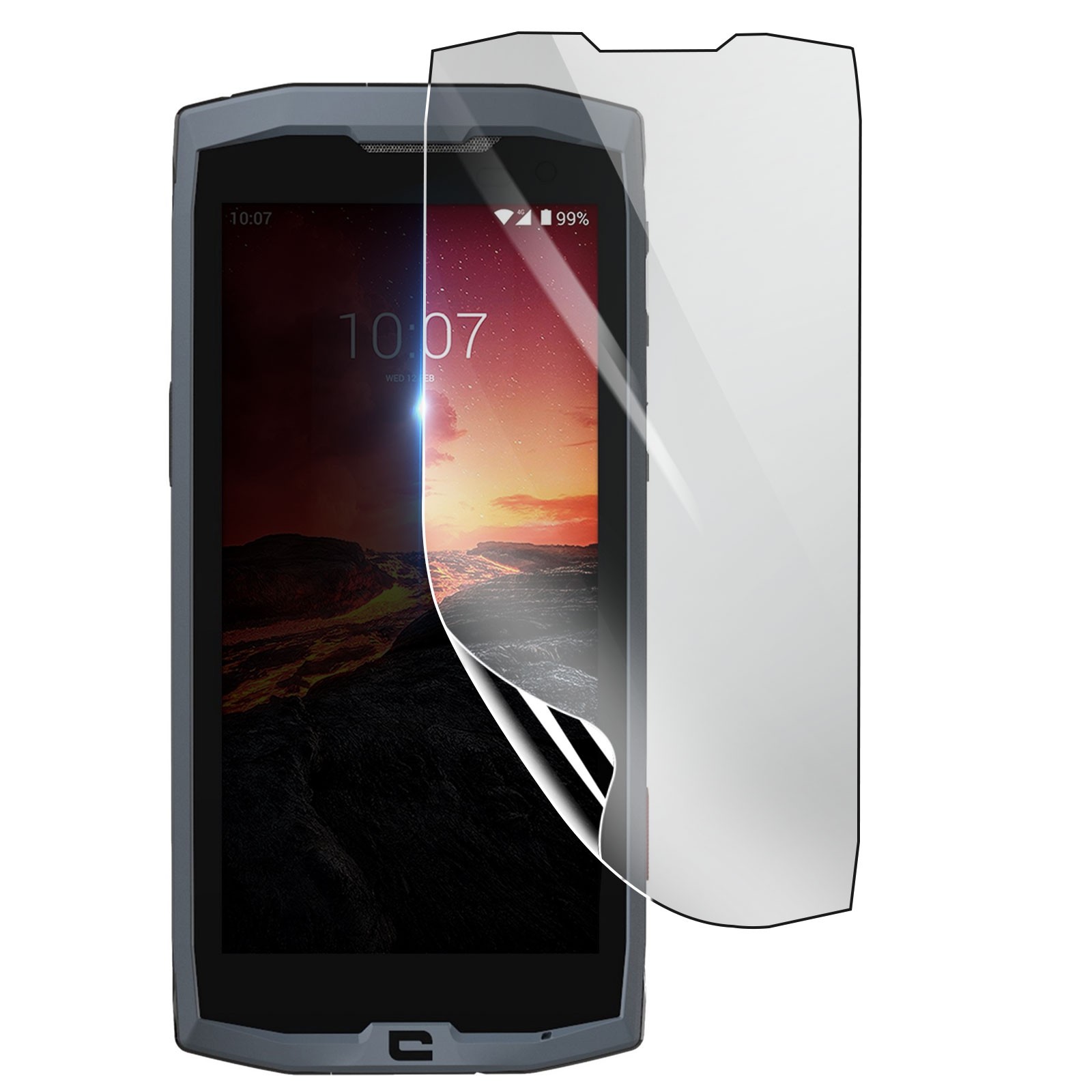 Film hydrogel pour Crosscall Core M4 protection ecran antichoc transparente