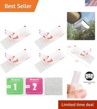 EZ Pass Toll Tag Mounting Kit - 4 Dual Lock Adhesive Strips, Easy Installation