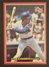 1984 Donruss Action All Stars - Ryne Sandberg #43